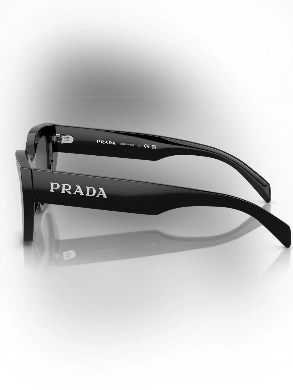 Prada PR A09SF sunglasses black - Picture 3 of 4